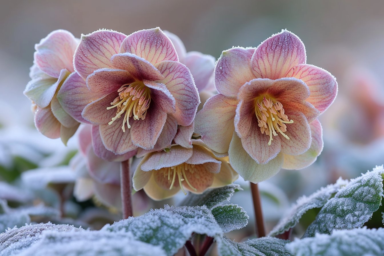 Les hellébores, les reines de l'hiver et du début du printemps
